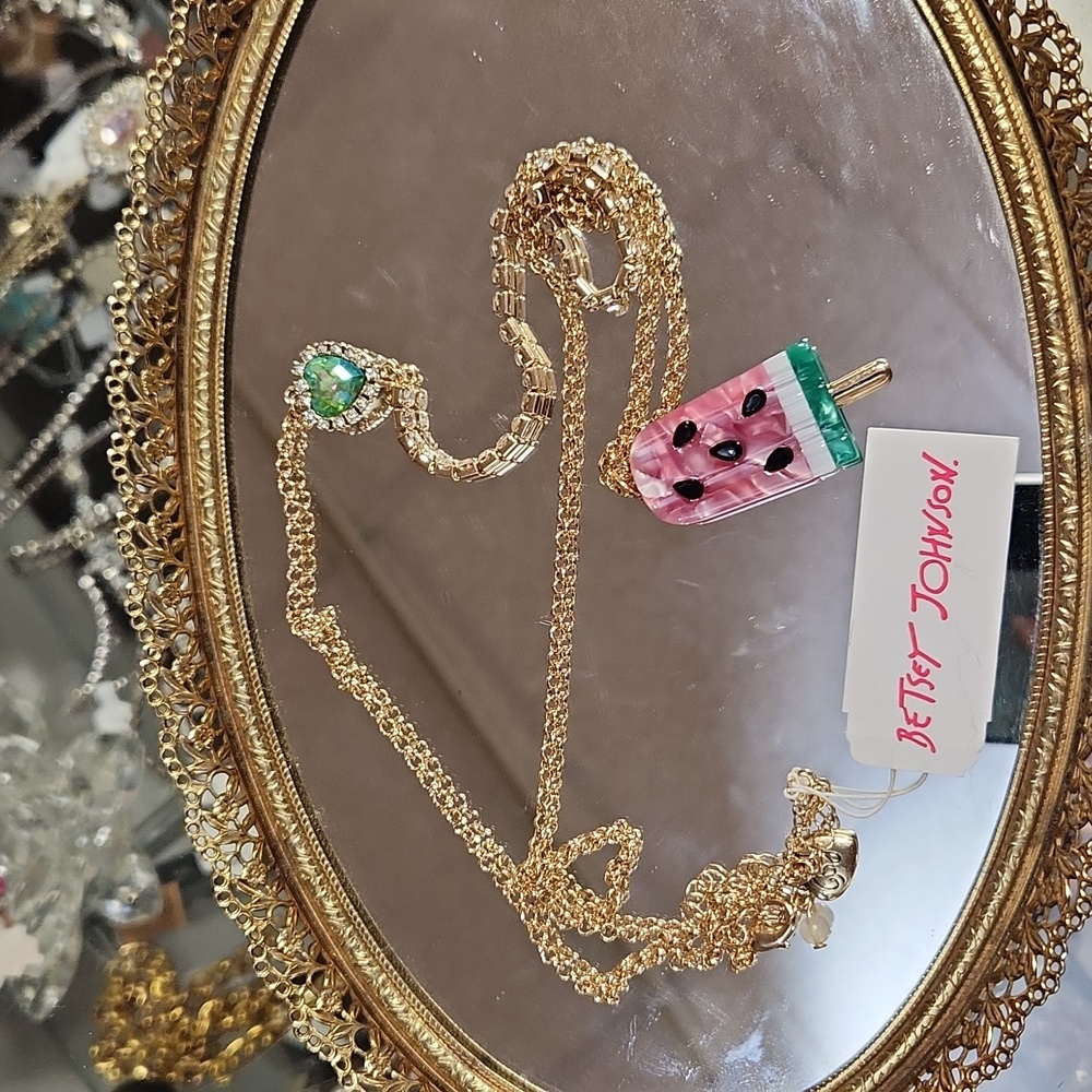 Betsey Johnson popsicle necklace!